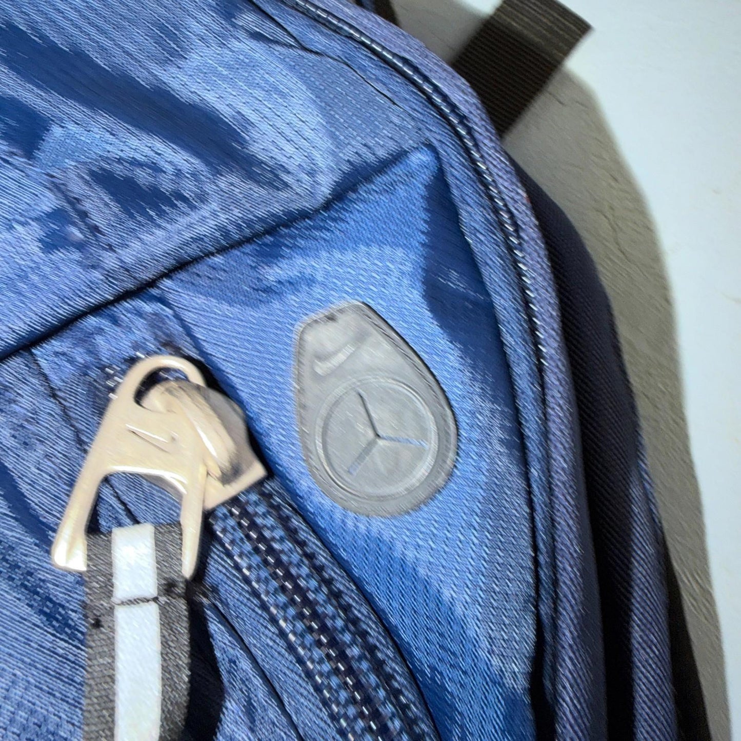 VTG Nike Backpack Blue Lots Of Pockets Gym Sports 90s Y2K Travel Carry On