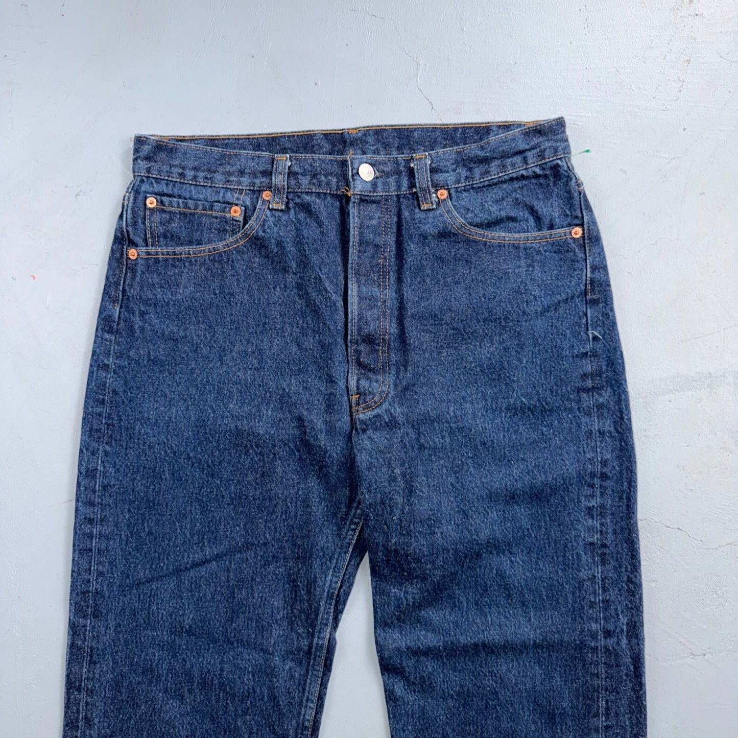 Levis 501 Vintage 80s USA XX Straight Leg Jeans Blue Dark Wash 36x30 Act 33x26