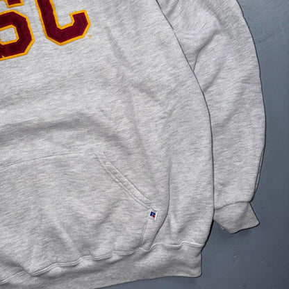VTG Russell Athletic USC Hoodie Sweatshirt 2XL South Carolina College Trojans