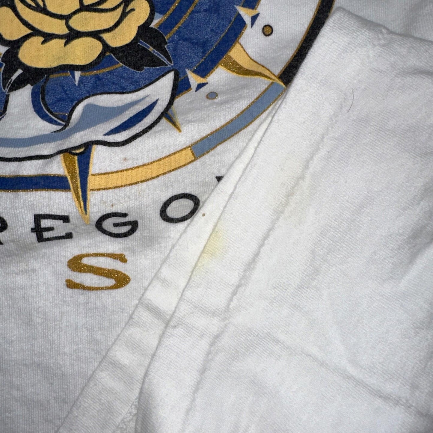 Oneita Portland Oregon 90s VTG T Shirt Single Stitch Compass Hiking Rose 1997