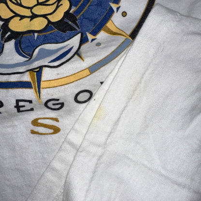 Oneita Portland Oregon 90s VTG T Shirt Single Stitch Compass Hiking Rose 1997