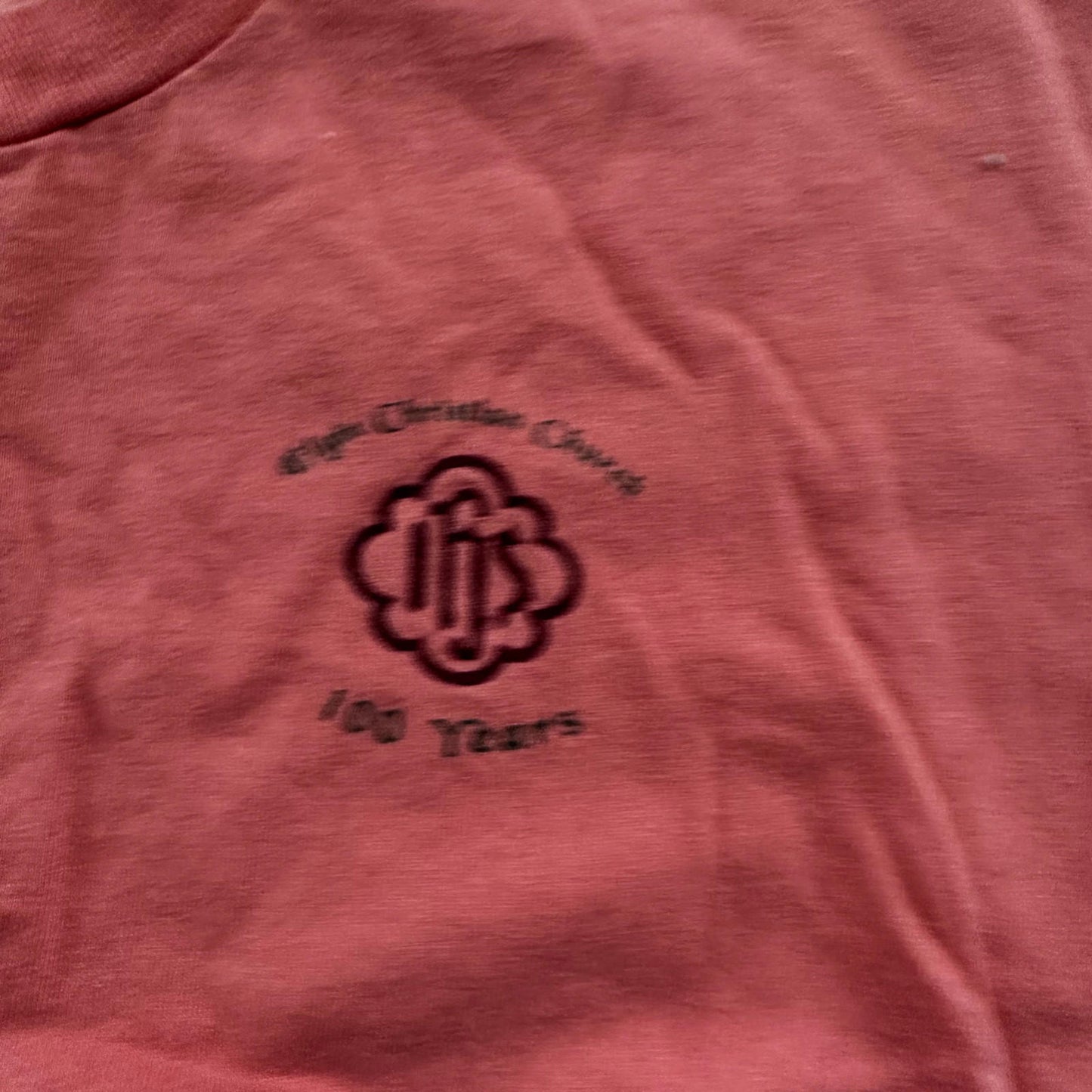 Church Elgin Oregon Vintage T Shirt Anvil Single Stitch Pink Cool Jesus Love Rap