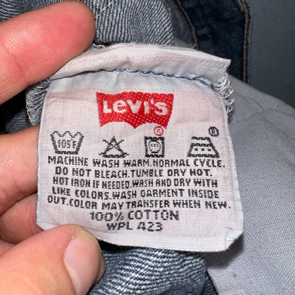 Levis 501 Vintage Y2K 90s XX Straight Leg Jeans Blue Med Wash 38x34 Act 39x34