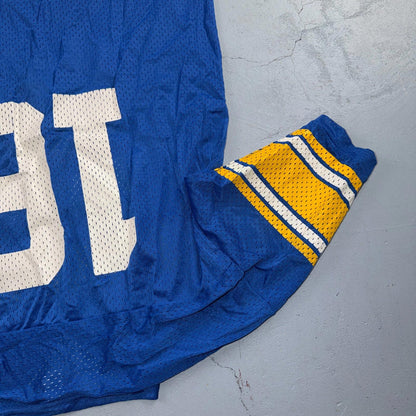 Delaware 16 Fan Jersey #16 Phoenix Sportswear M Blue Yellow Sports V Neck