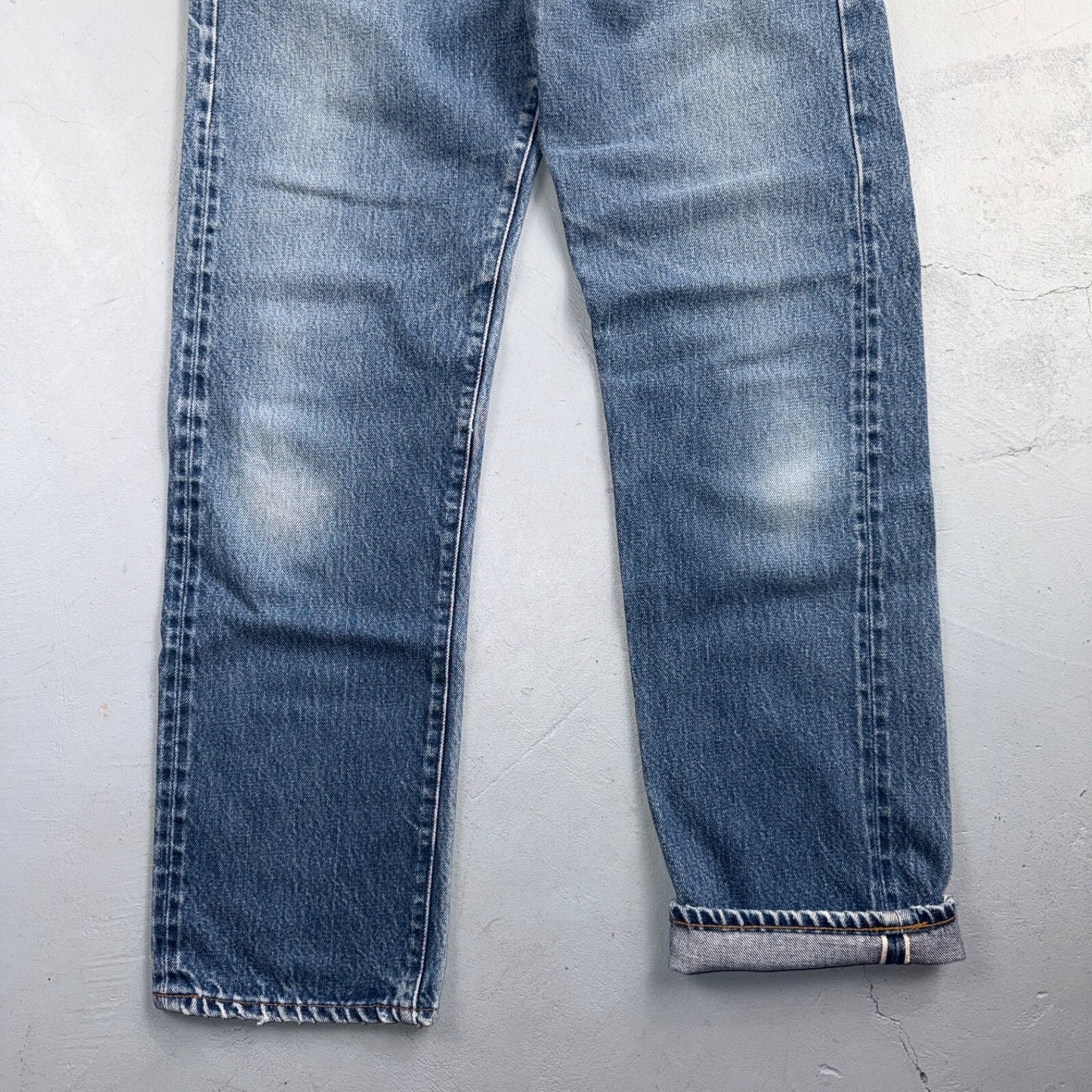 Levis 501 Vintage 80s Redline Selvedge USA XX Jeans Light Wash 29x32 Act 28x29