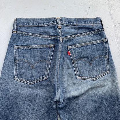 Levis 501 Vintage 70s SS Redline Selvedge USA Jeans Med Wash 30x34 Act 28x30