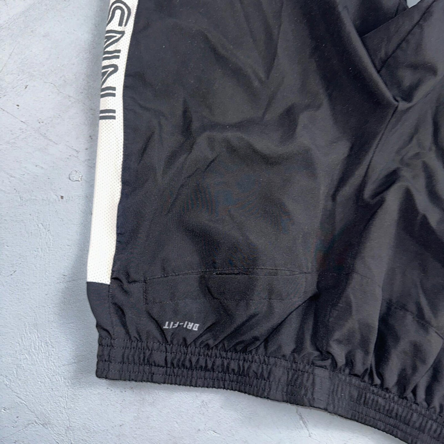 Nike Mens Athletic Gym TNNS Muscle Shorts Dri Fit Black Gym Sports Small