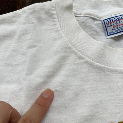 Vintage Born In America A Long Time Ago T Shirt 90s Crop Top USA Funny Humor