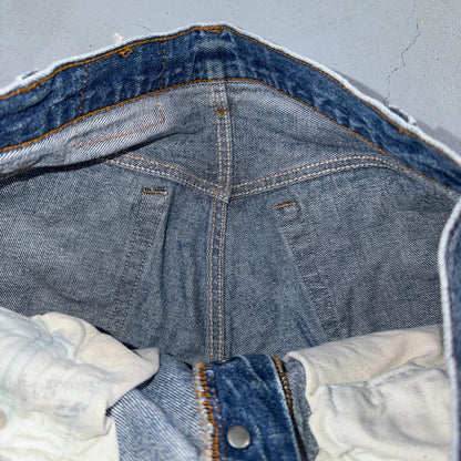 Levis 501 Vintage 80s USA XX Straight Leg Jeans Blue Med Wash 33x32 Act 31x31
