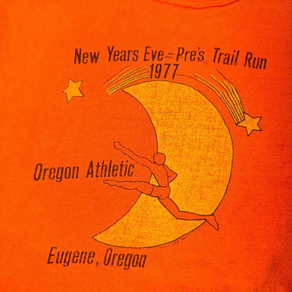Prefontaine 1977 VTG T Shirt Pre Trail Run Nike Era Oregon Ducks Russell 70s
