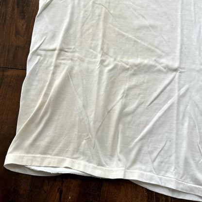 Avia Chop Shoes Vintage T Shirt Sports White Gym Cool Tank Top Basic 80s