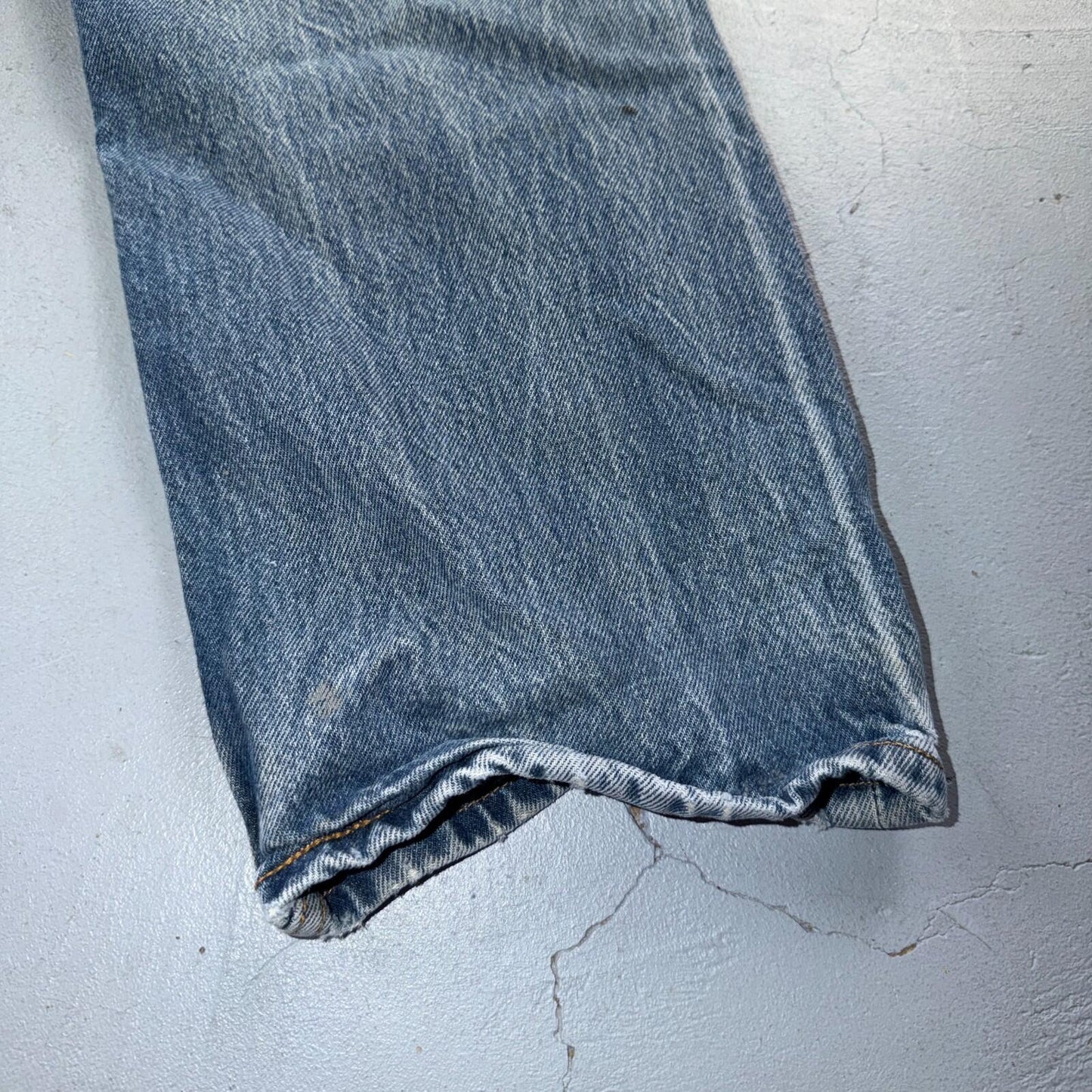Levis 501 Vintage Y2K Mexico Straight Leg Jeans 35x34 90s Light Wash Act 32x29