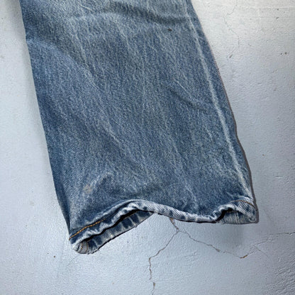 Levis 501 Vintage Y2K Mexico Straight Leg Jeans 35x34 90s Light Wash Act 32x29