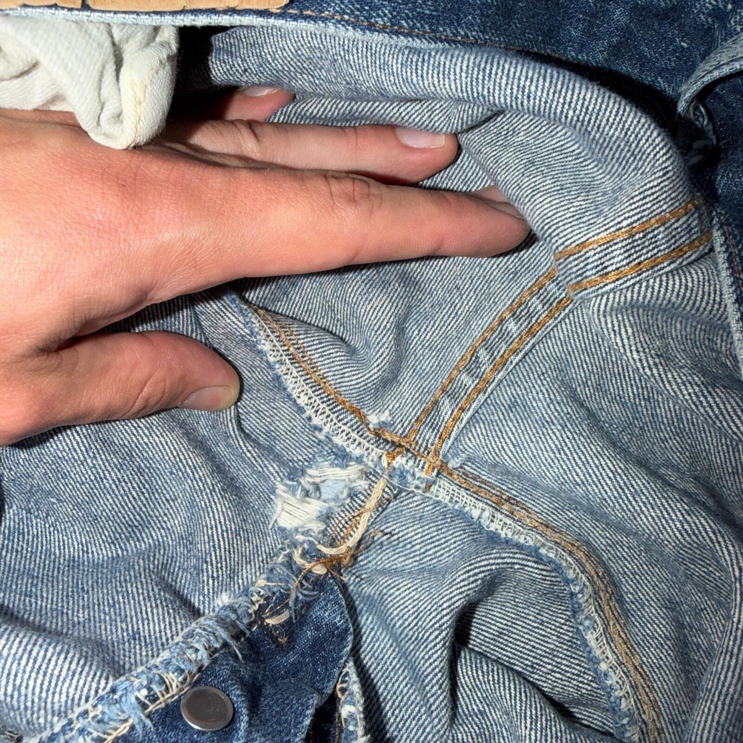 Levis 501 Big E Vintage 60s Redline Selvedge USA XX 1960s Jeans 36x32 Act 34x28