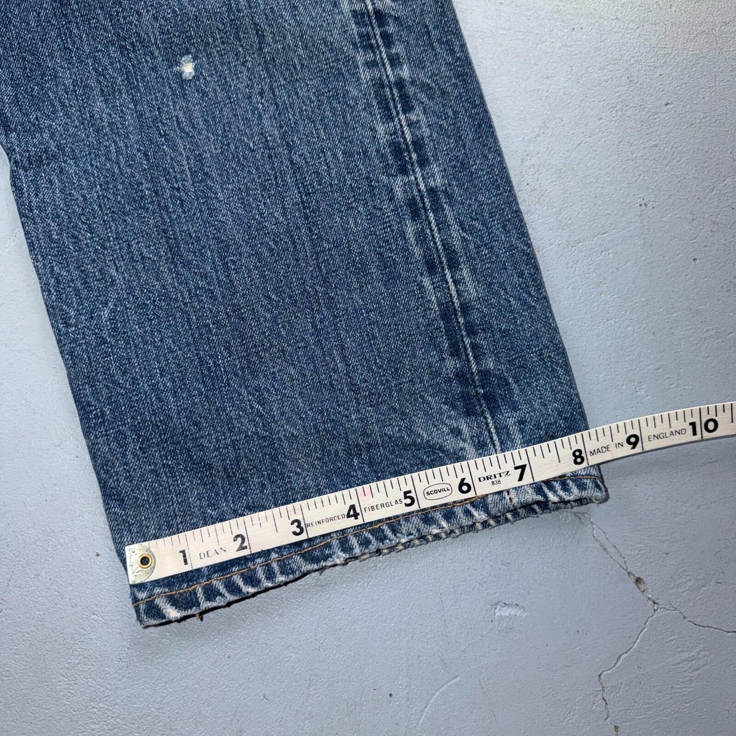 Levis 501 Big E Vintage 60s Redline Selvedge USA XX 1960s Jeans 36x32 Act 34x28