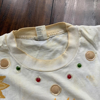 Sunflower Vintage T Shirt Custom Art Sun Summer Jewels Hipster Rap Custom