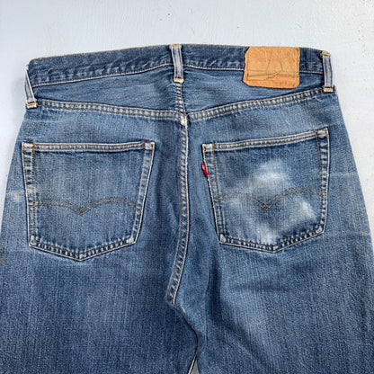 Levis 501 Big E Vintage 60s Redline Selvedge USA XX 1960s Jeans 36x32 Act 34x28