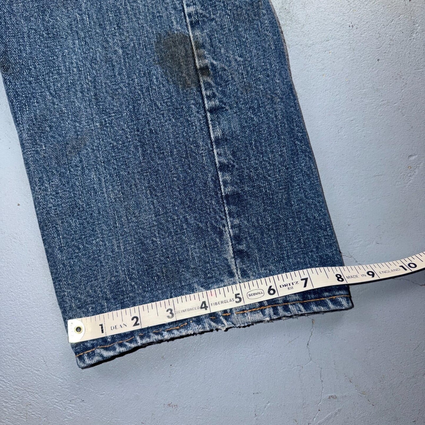 Levis 501 Big E Vintage 60s Redline Selvedge USA XX 1960s Jeans 36x32 Act 34x29