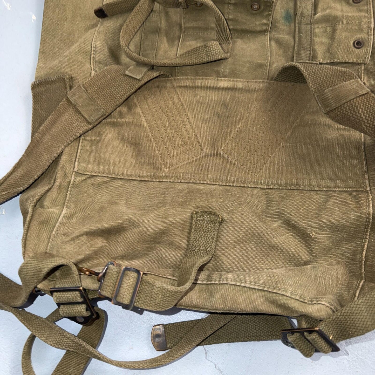 WW2 USMC US Marine Corps M41 M1941 Upper Field Pack Backpack Gear Equipment