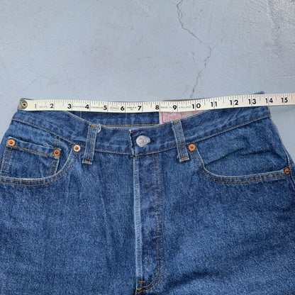 Levis 501 Vintage 80s USA XX Straight Leg Jeans High Rise Sz 13 Womens Act 27x31