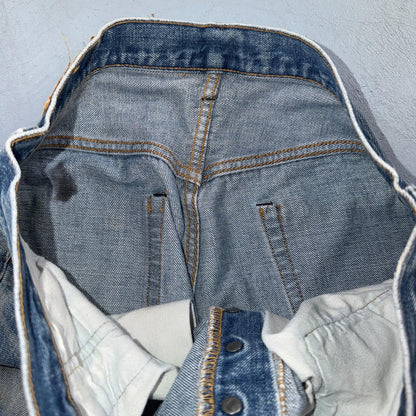Levis 501 Vintage 70s SS Redline Selvedge USA Jeans Light Wash 36x34 Act 34x30