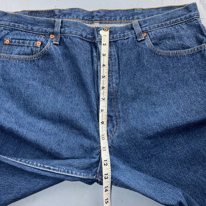 Levis 501 Vintage 80s USA XX Straight Leg Jeans Blue Dark Wash 40x34 Act 38x30