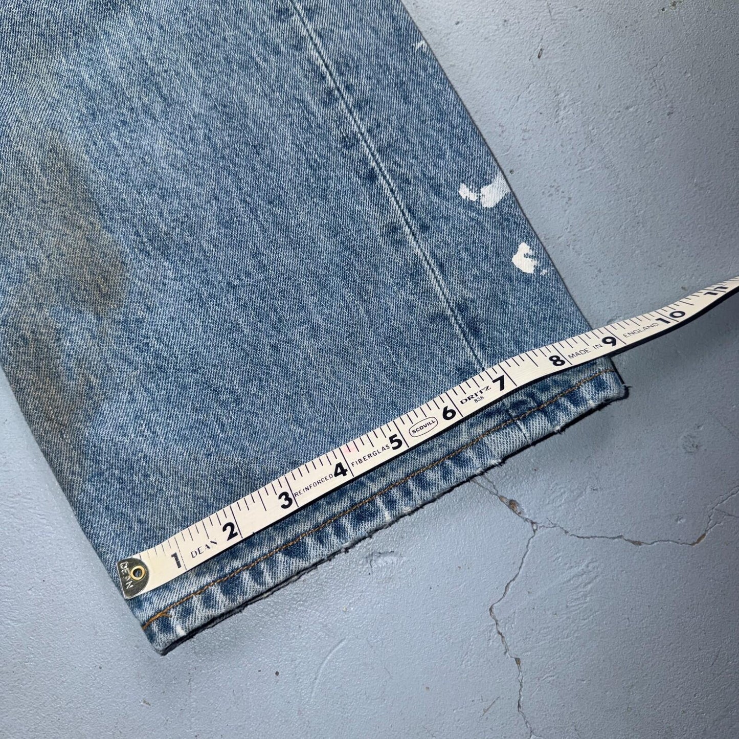 Levis 501 Vintage Y2K XX Straight Leg Jeans Blue Light Wash 36x30 Act 34x28