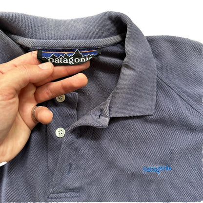 VTG Patagonia Mens Short Sleeve 1980s 80s Navy Blue Single Stitch T Shirt Basic
