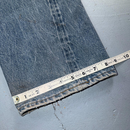Levis 501 Vintage 80s Redline Selvedge USA XX Jeans Light Wash 36x34 Act 33x30