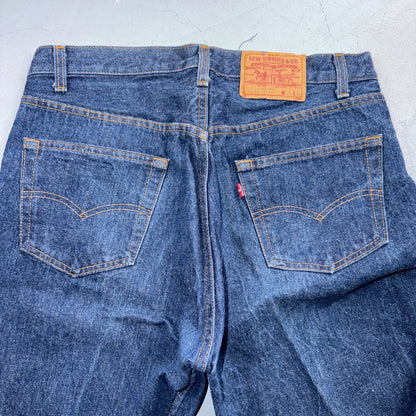 Levis 501 Vintage 80s USA XX Straight Leg Jeans Blue Dark Wash 36x34 Act 33x33