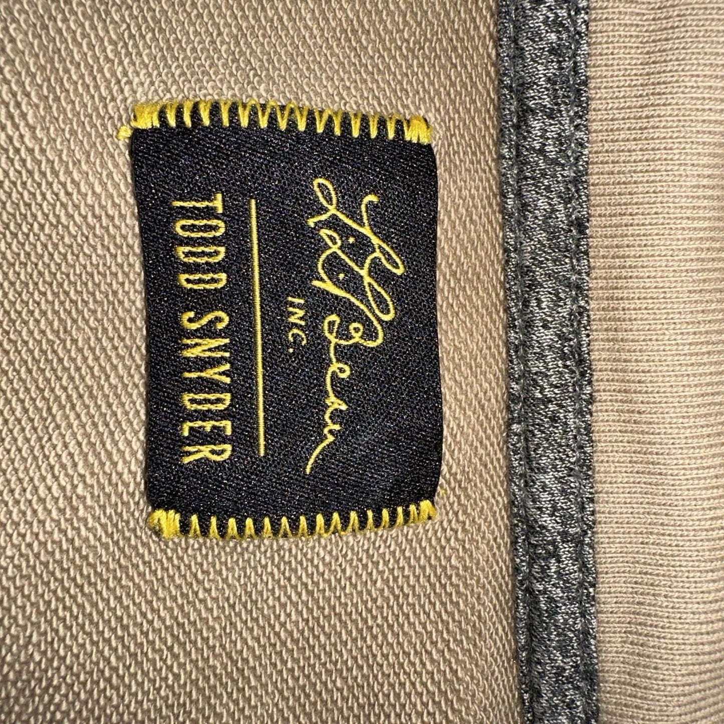 Todd Snyder LL Bean Maine-Ah Collection Shawl Neck Terry Sweatshirt Sweater M
