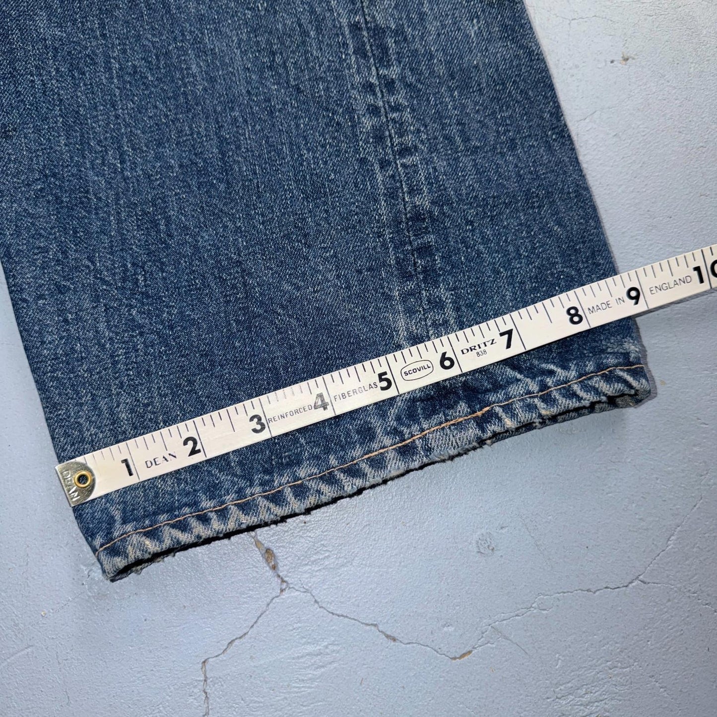 Levis 501 Big E Vintage 60s Redline Selvedge USA XX 1960s Jeans 66 Act 34x27