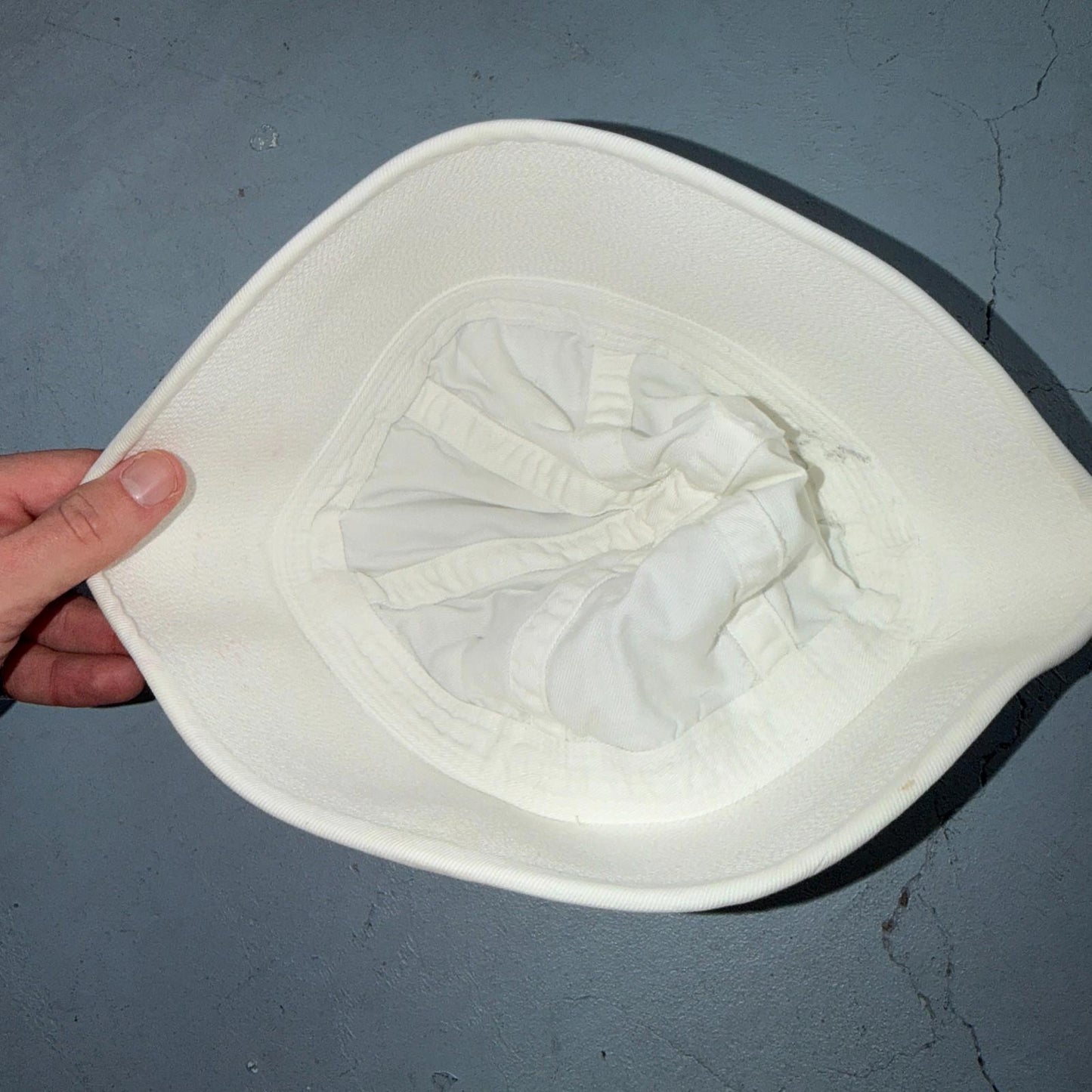 Vintage US NAVY USN DIXIE CUPN HAT CAP White Basic 1970s 70s 80s