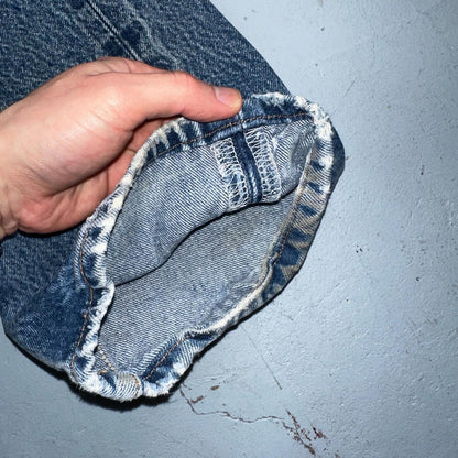 Levis 501 Vintage 90s Y2K XX Straight Leg Jeans Blue Med Wash 34x38 Act 31x32