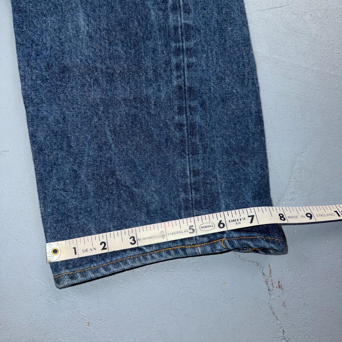 Levis 501 Vintage 80s Redline Selvedge USA XX Jeans Dark Wash 33x31 Act 31x27