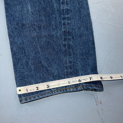 Levis 501 Vintage 80s Redline Selvedge USA XX Jeans Dark Wash 33x31 Act 31x27
