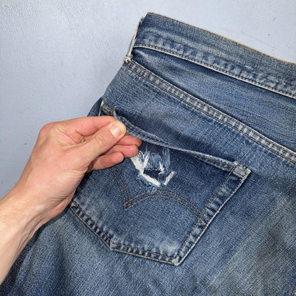 Levis 501 Big E Vintage 60s Redline Selvedge USA XX 1960s Jeans 66 Act 36x26