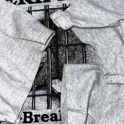 Polk County Sheriffs Bed Breakfast Funny VTG T Shirt 90s JERZEES Prison Police