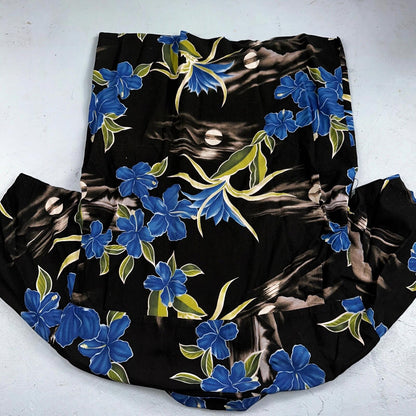 Vintage Quiksilver Mens Short Sleeve Hawaiian Shirt L 90s Made in USA Floral