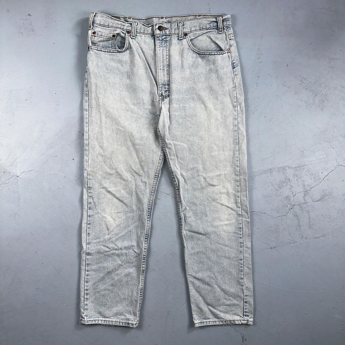 Levis 505 Vintage 90s USA XX Jeans Blue 501 Light Wash 38x30 Act 36x28