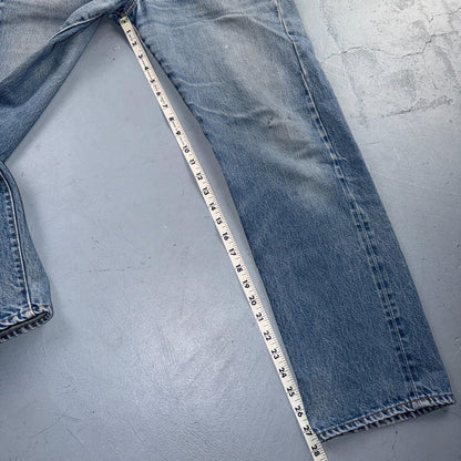 Levis 501 Vintage 80s Redline Selvedge USA XX Jeans Light Wash 30x31 Act 29x27