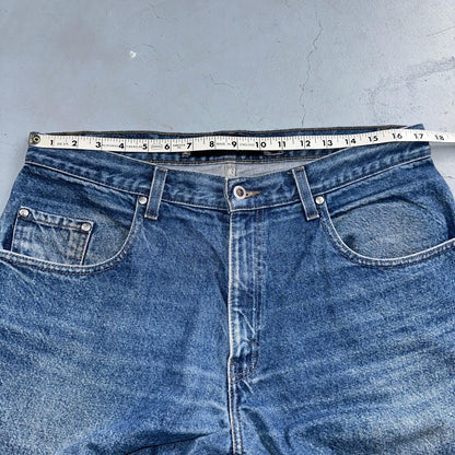 Levis SilverTab Vintage 90s Baggy Denim Jeans Blue Silver Tab Skater Act 35x32