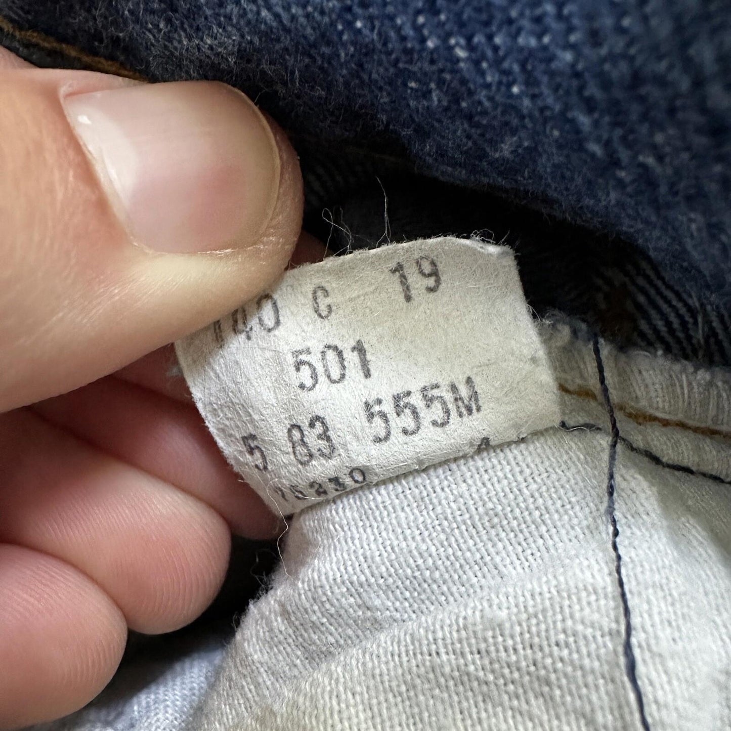 Levis Vintage 80s Redline Selvedge USA 501 XX Jeans 66 70s Dark 28x34 Act 24x25