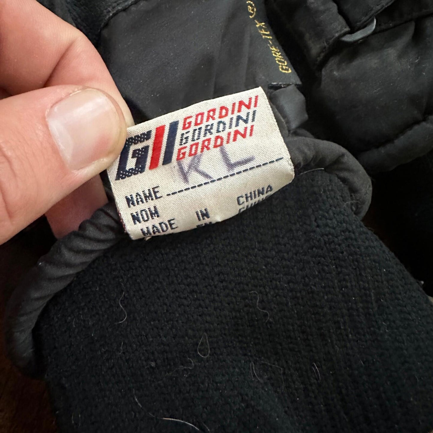 Gordini Winter Gloves Women Size Small Leather Palm Gore-Tex VTG 90s