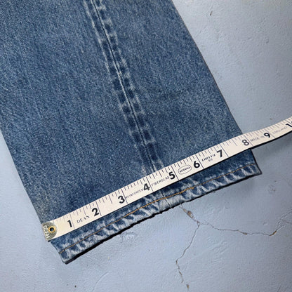 Levis 501 Vintage 80s Redline Selvedge USA XX Jeans Light Wash 34x36 Act 32x31