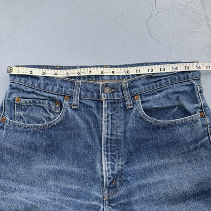 Levis 505 VTG 70s SS USA Single Stitch 1970s Jeans Med Wash Talon 33x30 Ac 32x29