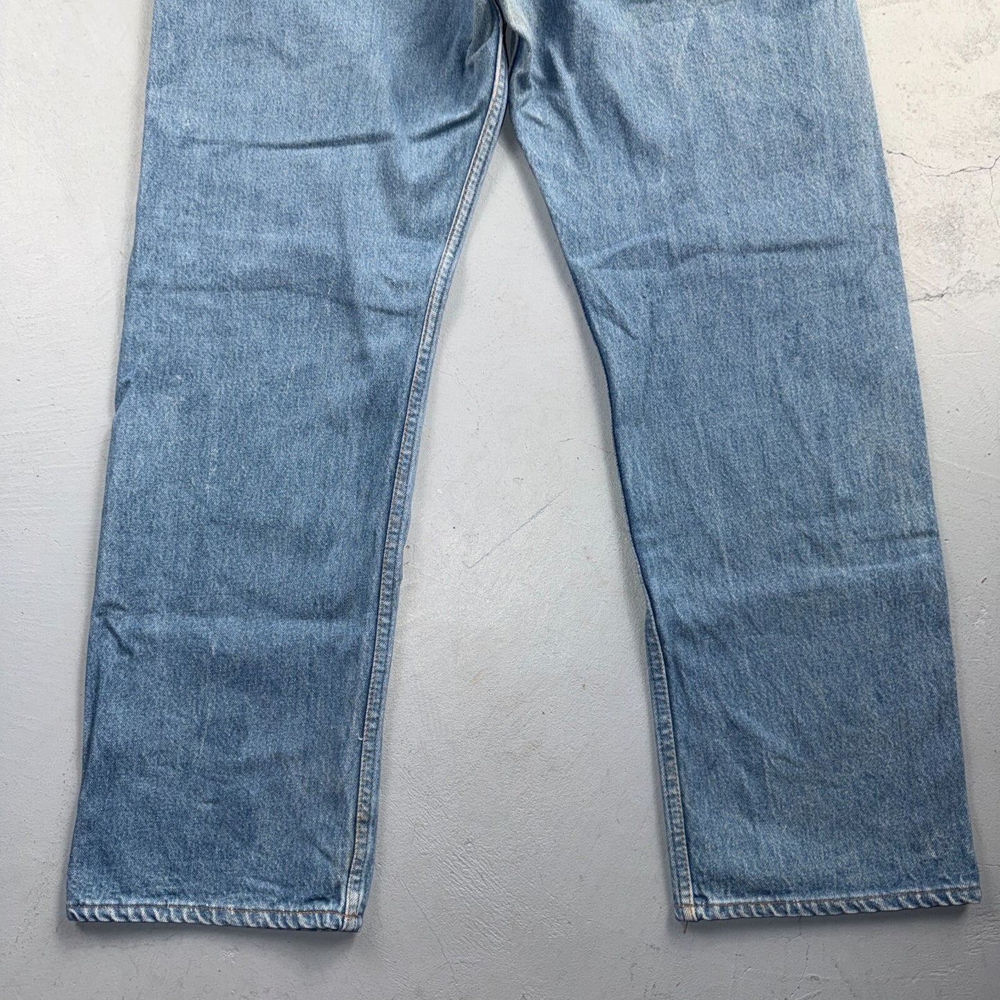 Levis 501 Vintage 80s USA XX Straight Leg Jeans Blue Light Wash 40x33 Act 38x29