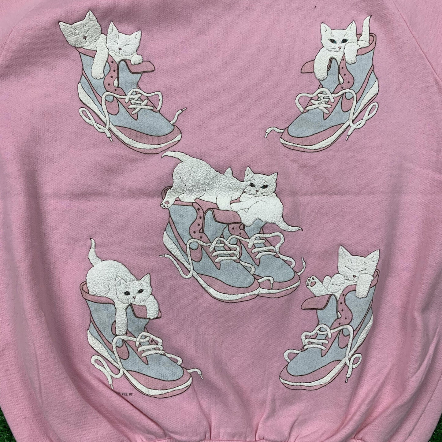 Nike Vintage Sweatshirt Mens T Shirt Pink Cats Cute Animals Canada Shoes Love