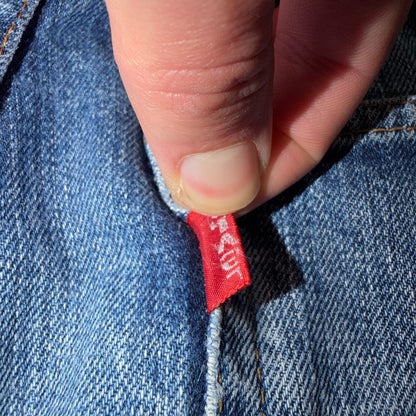 Levis 501 Vintage 70s SS Redline Selvedge USA Jeans Light Wash XX Act 31x26