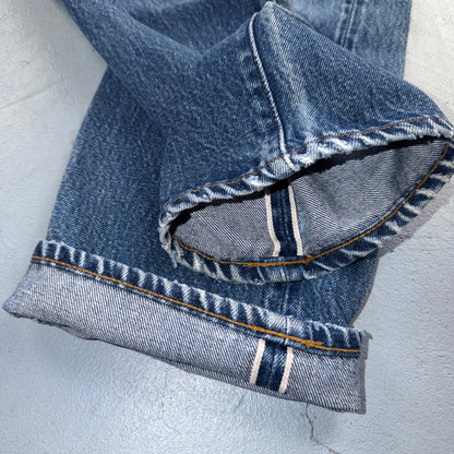Levis 501 Vintage 80s Redline Selvedge USA XX Jeans Light Wash 29x32 Act 28x29